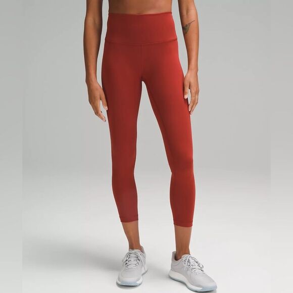 Wunder train hr tight 25” terra orange size 18 - Picture 1 of 8